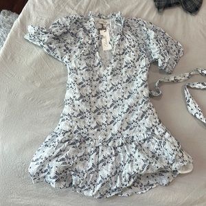 Cleobella Navy and white light cute summer dress